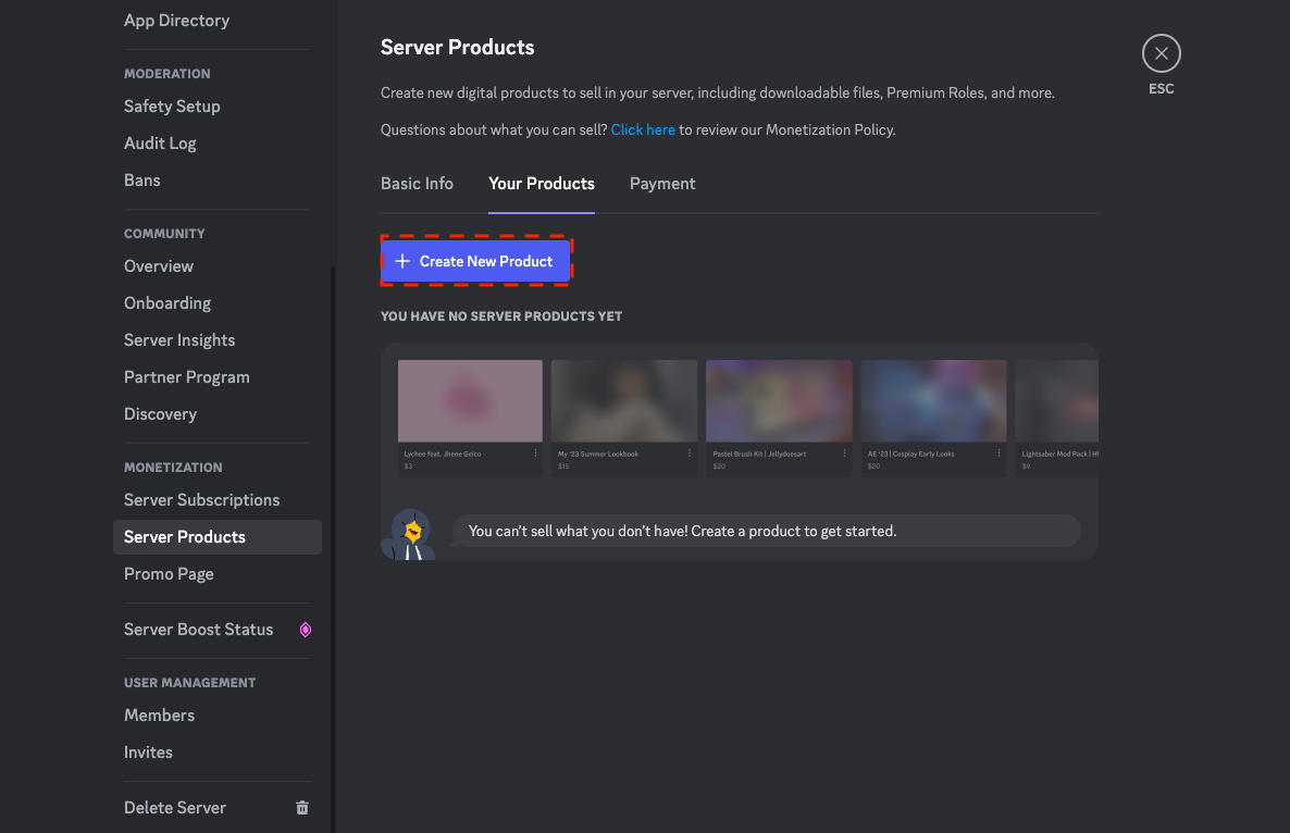 Discord Server Gifts & Merchandise for Sale