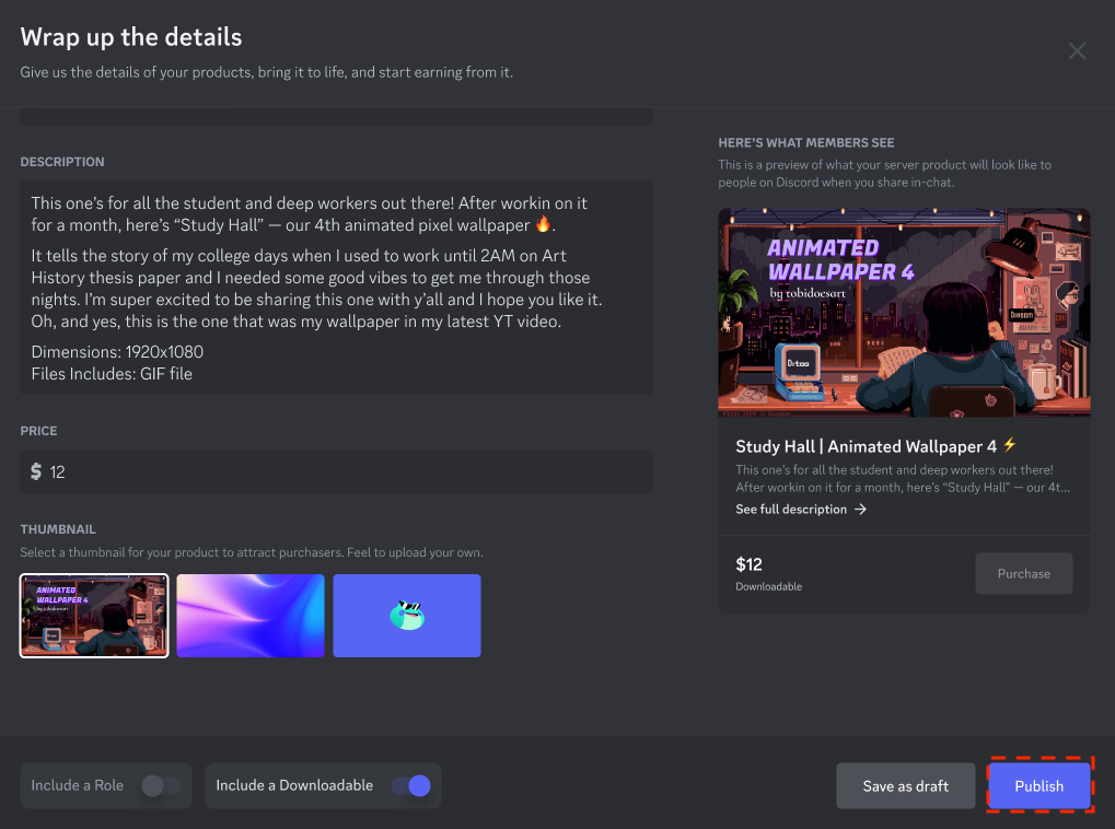 How to set up Discord Server Subscriptions + examples